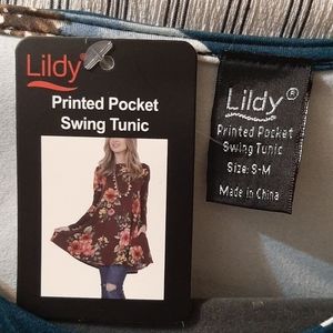 Tunic dress with pockets